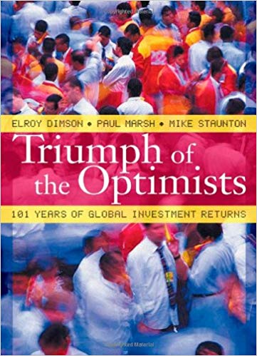 Dimson, E., Marsh, P., Staunton, M. (2002). Triumph of the optimists: 101 years of global investment returns. Princeton University Press
